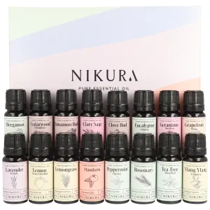 16 x 10ml | Selection Essential Oils Gift Set