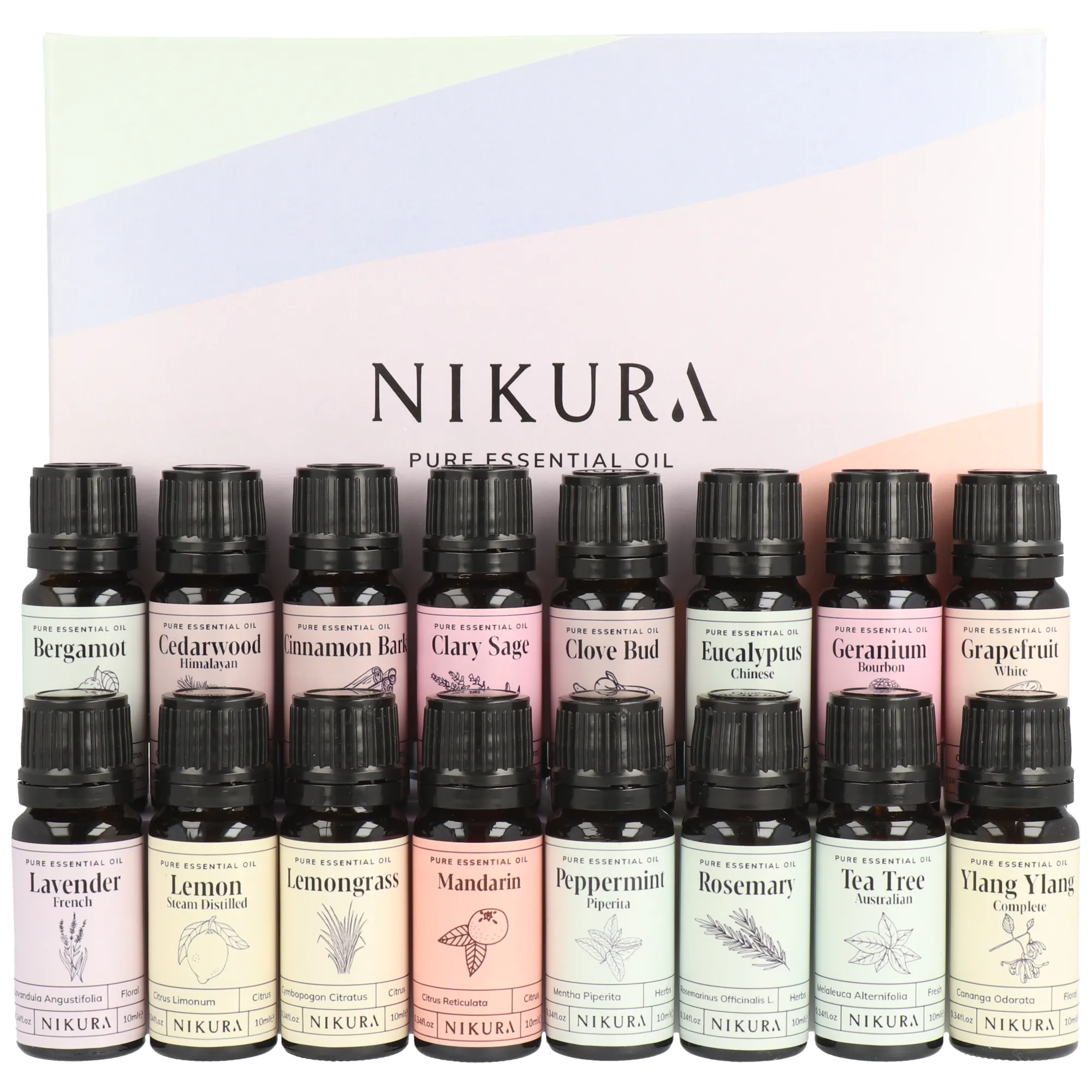 16 x 10ml | Selection Essential Oils Gift Set