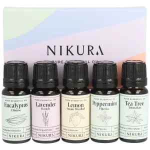 5 x 10ml | Starter Essential Oil Gift Set