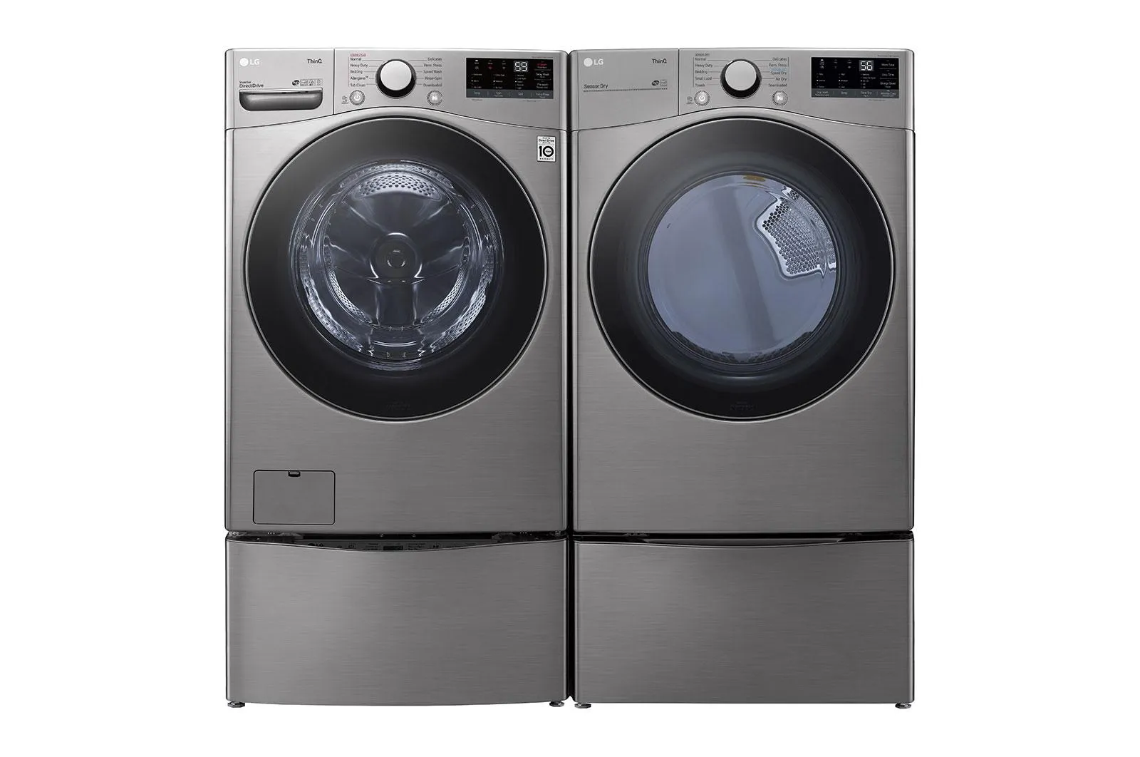 7.4 cu. ft. Ultra Large Capacity Smart wi-fi Enabled Front Load Electric Dryer with Built-In Intelligence