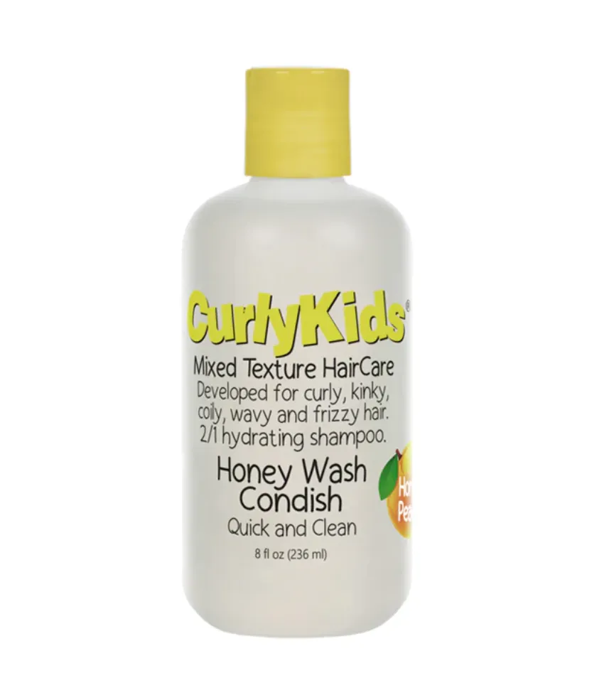 Advance Beauty Care Curly Kids Honey Wash Condish Quick And Clean 236ml