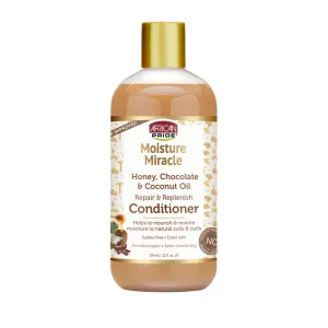 African Pride Moisture Miracle Honey Chocolate And Coconut Oil Conditioner 354ml