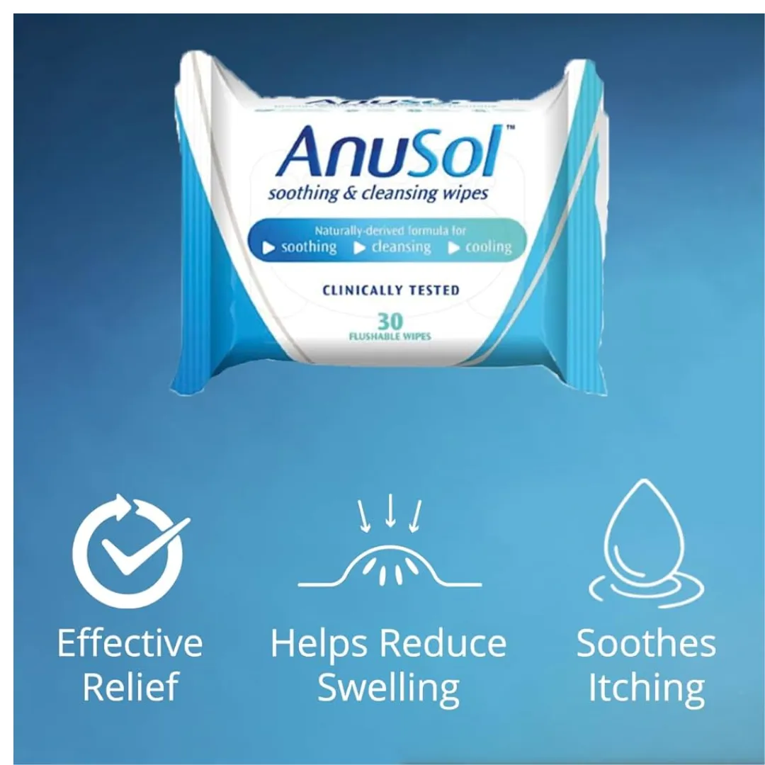 Anusol Soothing & Cleansing Wipes 30 (A)