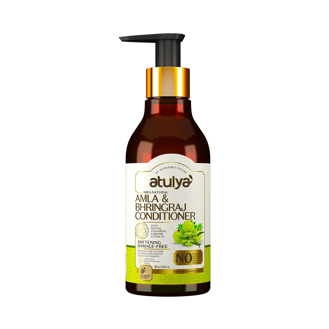 atulya Amla & Bhringraj Conditioner - 300ml (Buy Any3 Products & Save Rs.300 Use code : RS300)