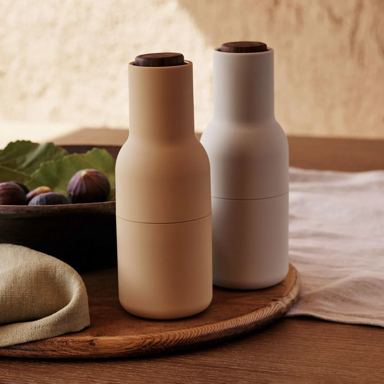 audo copenhagen (menu) | bottle grinder set | barley   walnut lid