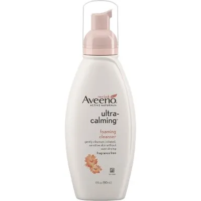 Aveeno Ultra Calming Foaming Cleanser 180 ml