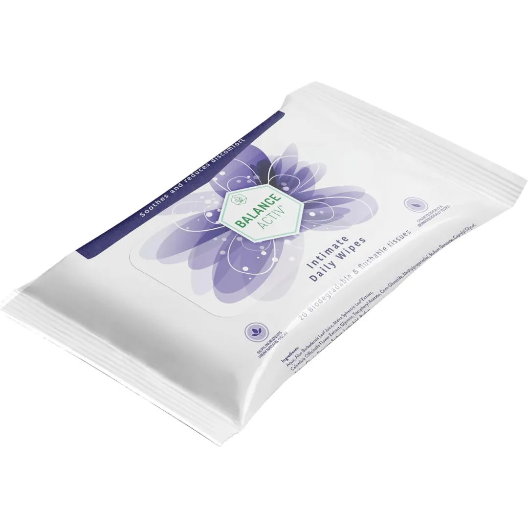 Balance Activ Intimate Wipes 20 Wipes (T)