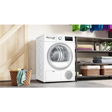 Bosch WTH85223GB Series 4 8kg Heat Pump Tumble Dryer White