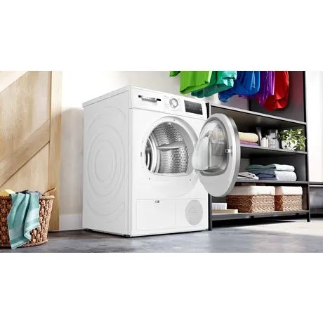 Bosch WTH85223GB Series 4 8kg Heat Pump Tumble Dryer White