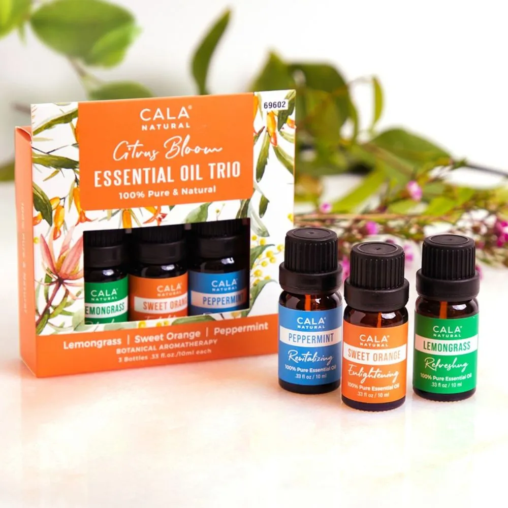 Cala Essential Oils: Citrus Bloom Trio