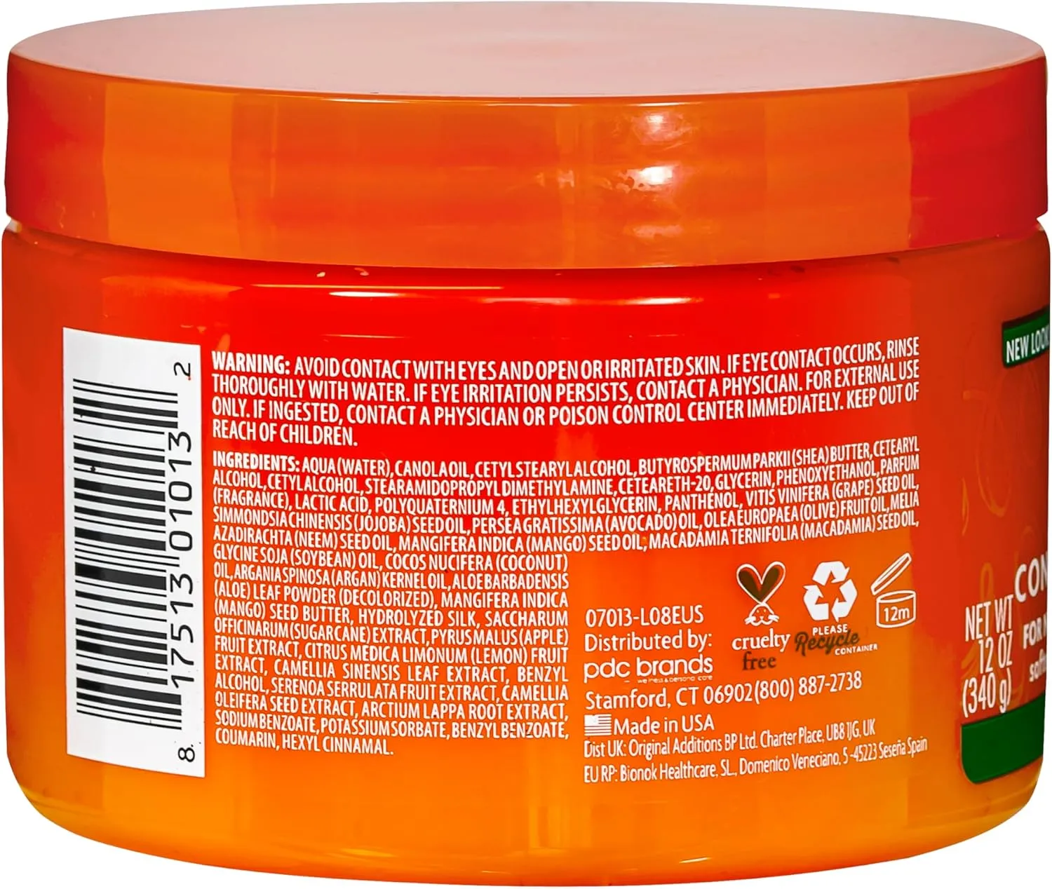 Cantu Shea Butter Leave In Conditioning Cream 340g