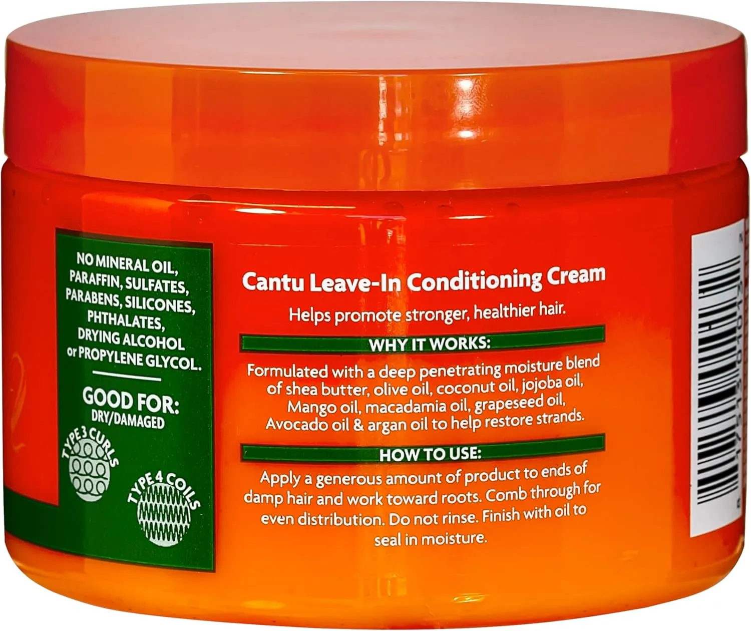 Cantu Shea Butter Leave In Conditioning Cream 340g