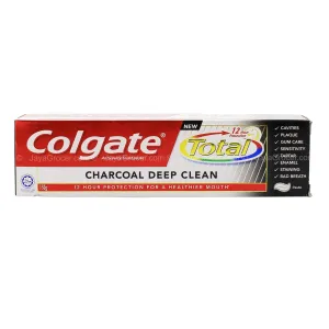 COLGATE TOTAL CHARCOAL DEEP CLEAN 150G*1