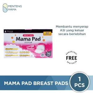 Dacco Mama Pad Breastpad Isi 56 Pcs - Pads Penyerap ASI yang Berlebihan