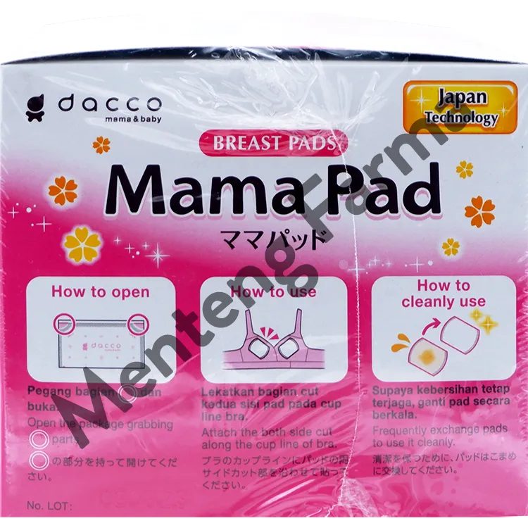 Dacco Mama Pad Breastpad Isi 56 Pcs - Pads Penyerap ASI yang Berlebihan