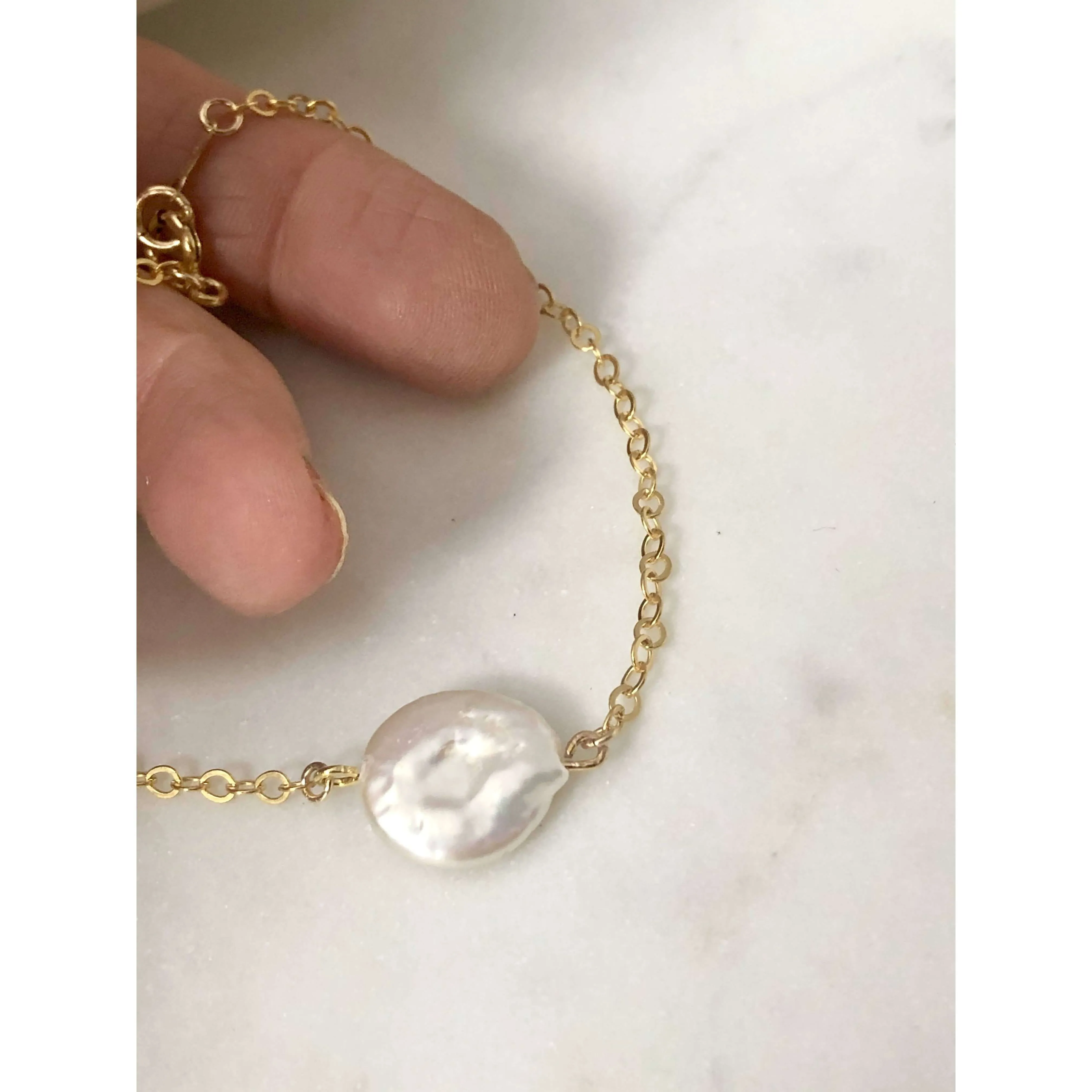 Dainty Pearl Bracelet