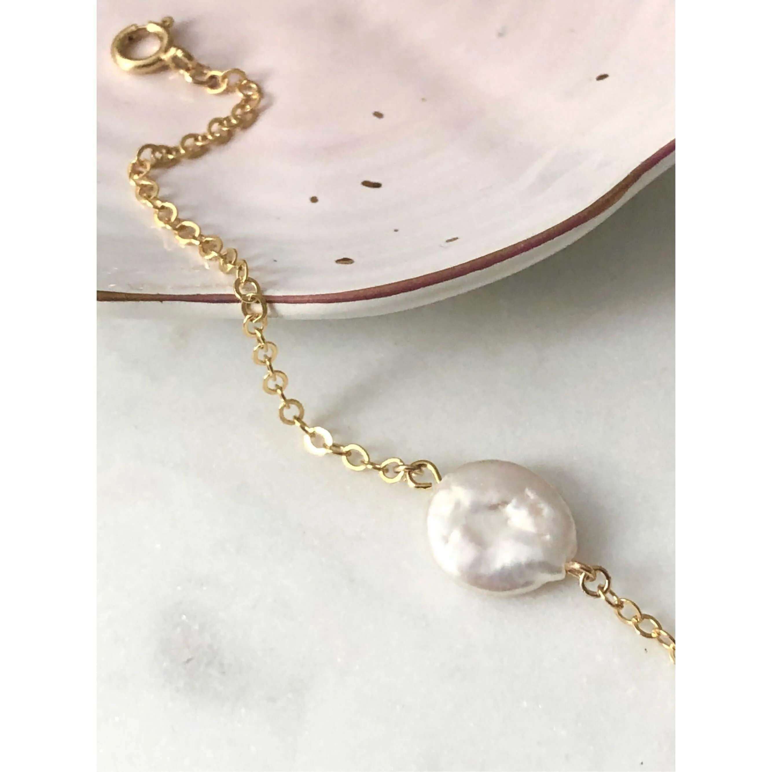 Dainty Pearl Bracelet