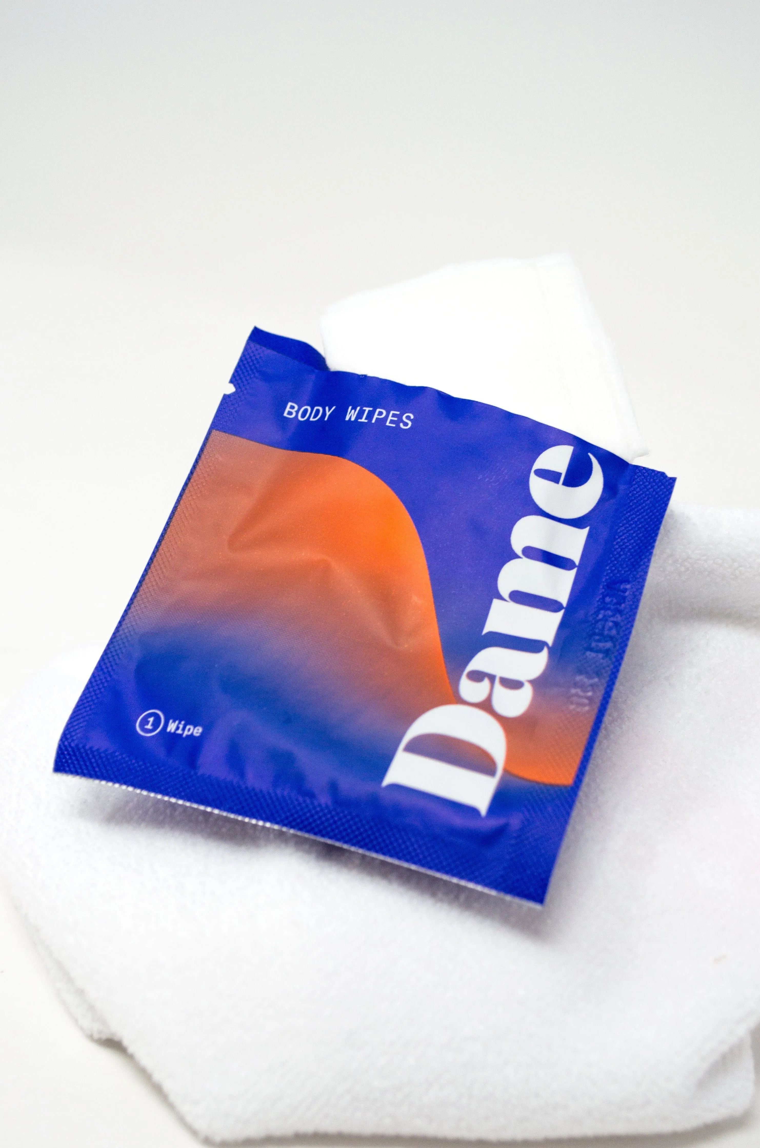 Dame Body Wipes Sachets 15 Count