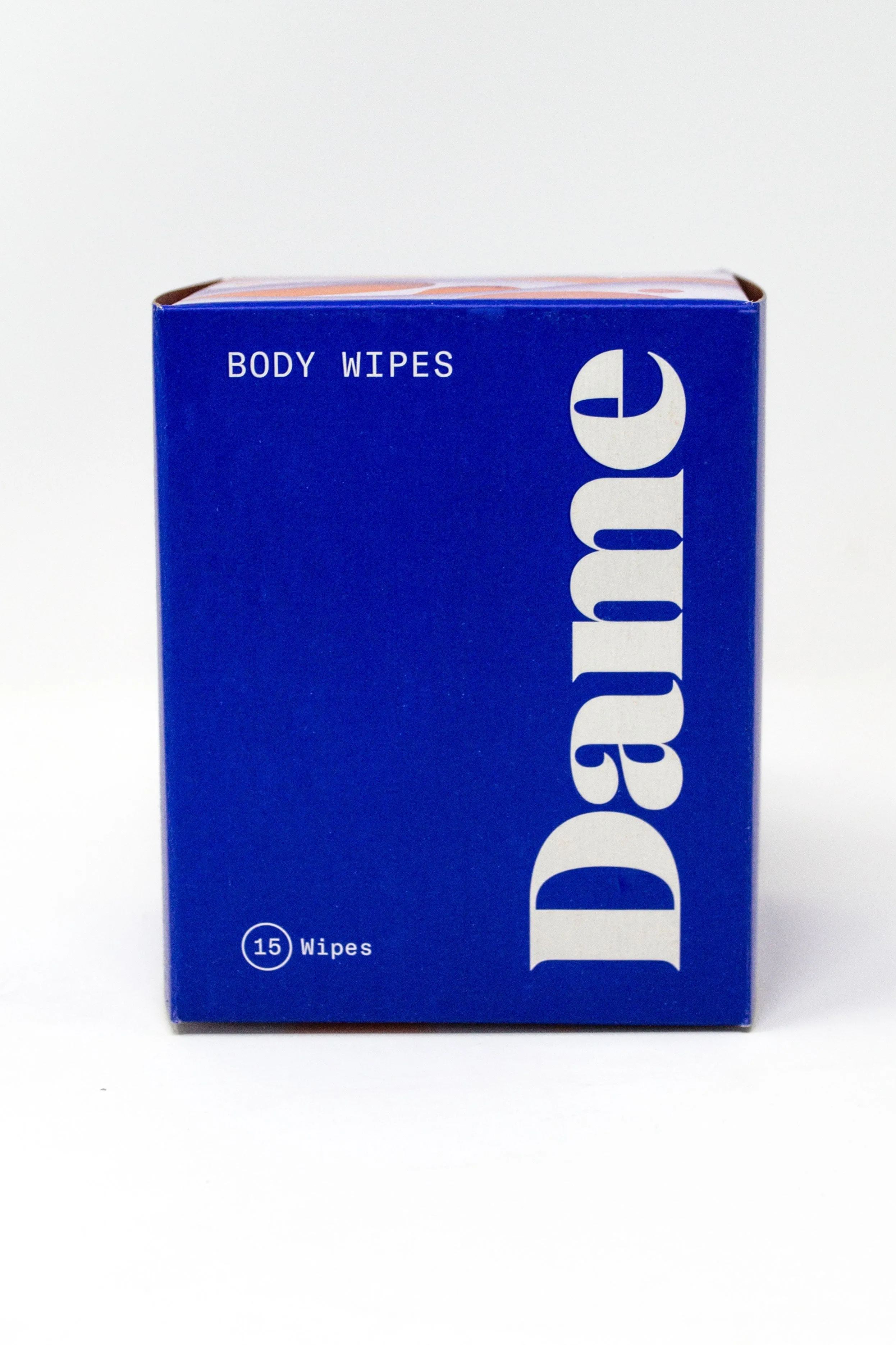 Dame Body Wipes Sachets 15 Count