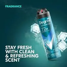 DEGREE FOR WOMEN DEODORANT SPRAY SHOWER CLEAN 107G - DDSSC107