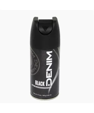 Denim  Deo Perfume Body Spray Black