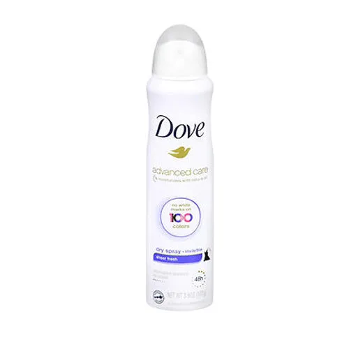 Dove Antiperspirant Invisible Dry Spray Sheer Fresh 3.8 Oz By Dove