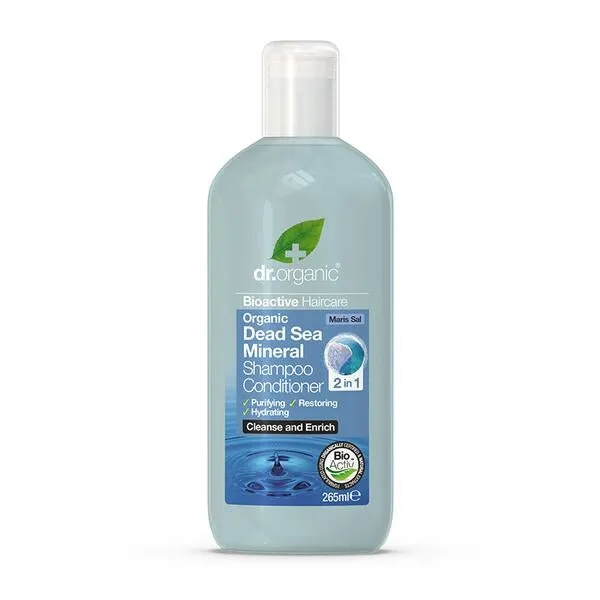 Dr Organic Shampoo Conditioner 2 In 1 Organic Dead Sea Mineral