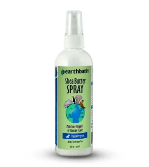 Earthbath Hypoallergenic Shea Butter Spray (Moisture Repair & Dander Care) for Dogs and Cats