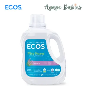 ECOS Hypoallergenic Laundry Detergent - Lavender 100oz/2.96L Exp: 03/27