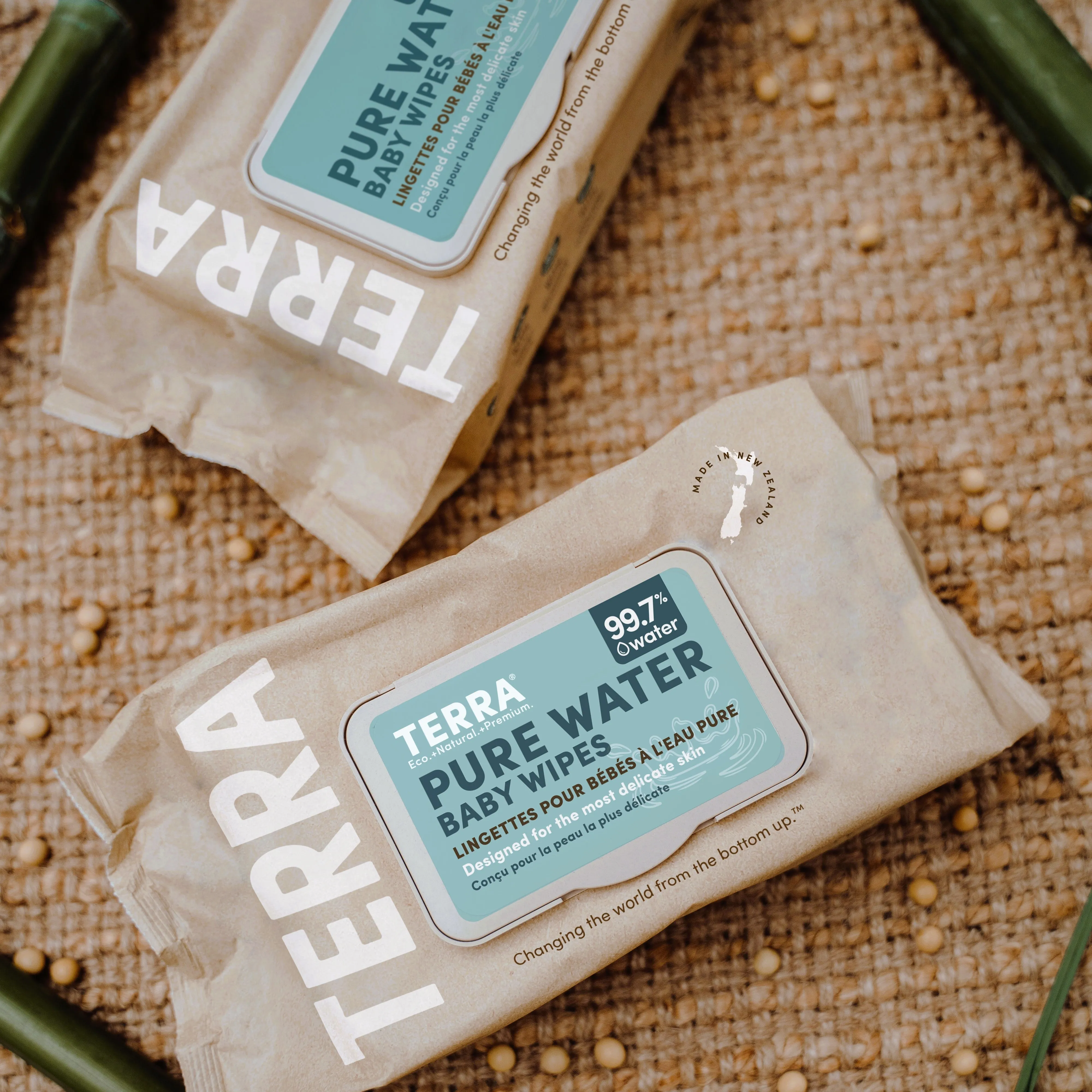 FREE Terra Bamboo Baby Wipes-Pure NZ Water Sample Pack