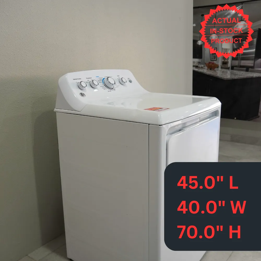 GE Dryer GTD42EASJWW - White