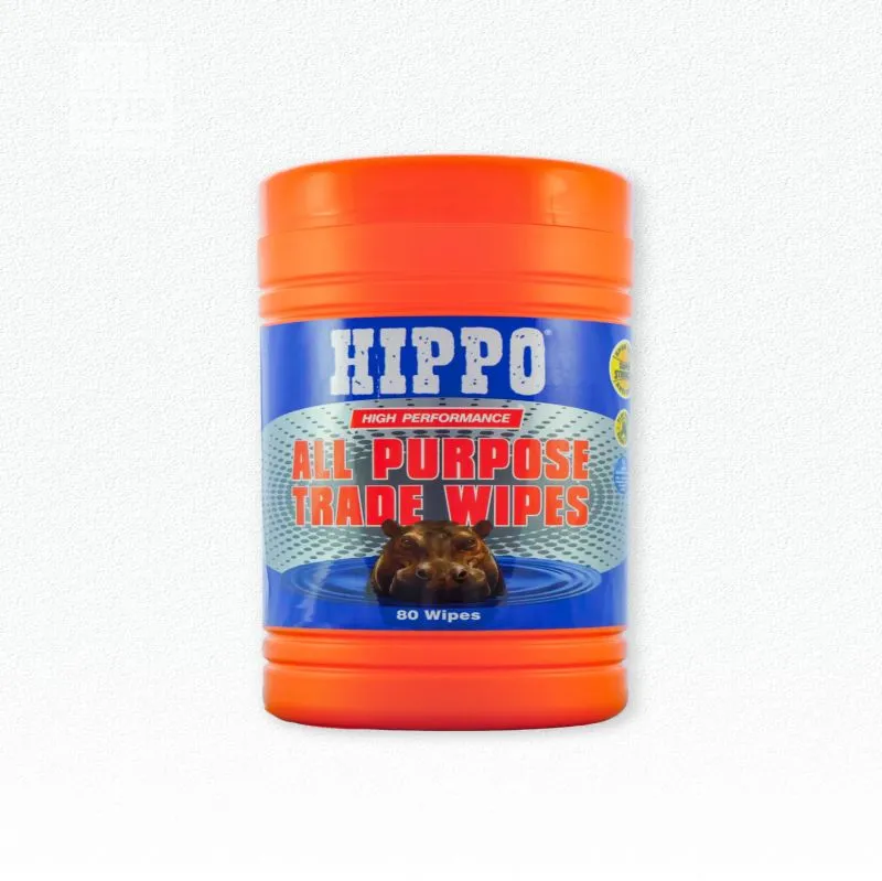 Hippo All Purpose Trade Wipes (Tub of 80)