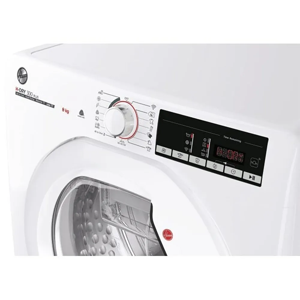 Hoover HLEH8A2TE 8kg Heat Pump Tumble Dryer  White