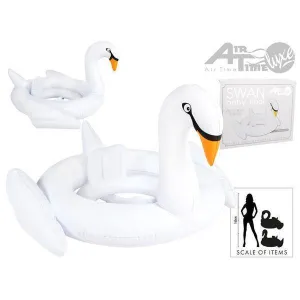 Inflatable Baby Swan Kids Float - 67.5cm x 70cm x 42cm