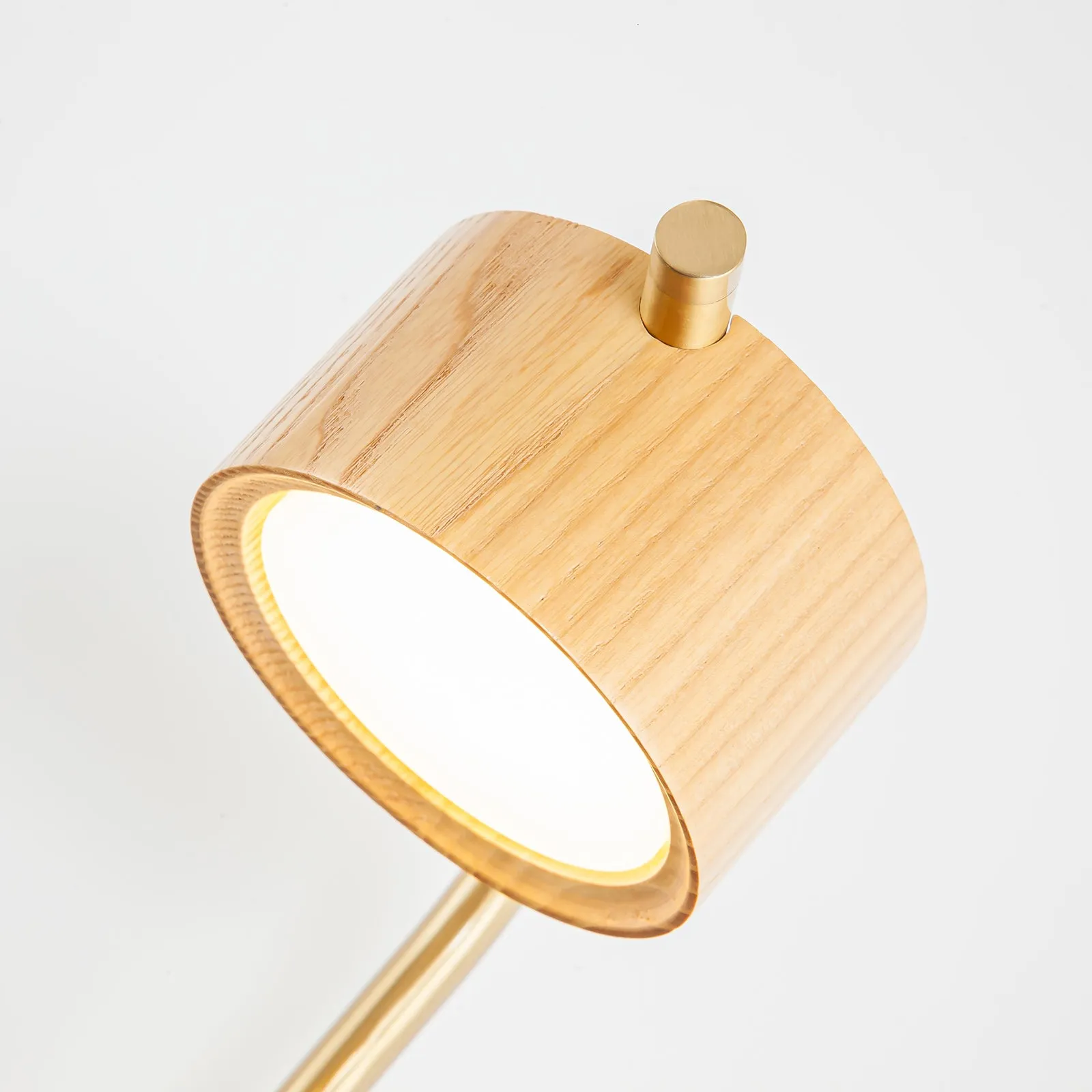 KATE LED Timber Nordic Style Interior Wall Light Ashwood Natural 8W 3000K