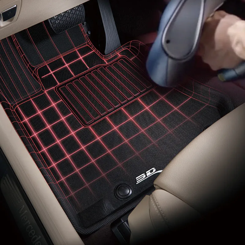 KIA RIO BLACK FLOOR LINER (2ND ROW) 2018-2023