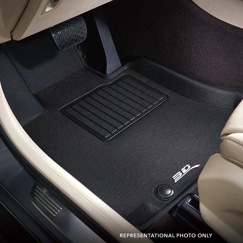 KIA RIO BLACK FLOOR LINER (2ND ROW) 2018-2023