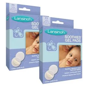 Lansinoh Soothies Gel Pads (1 pair) Pack of 4