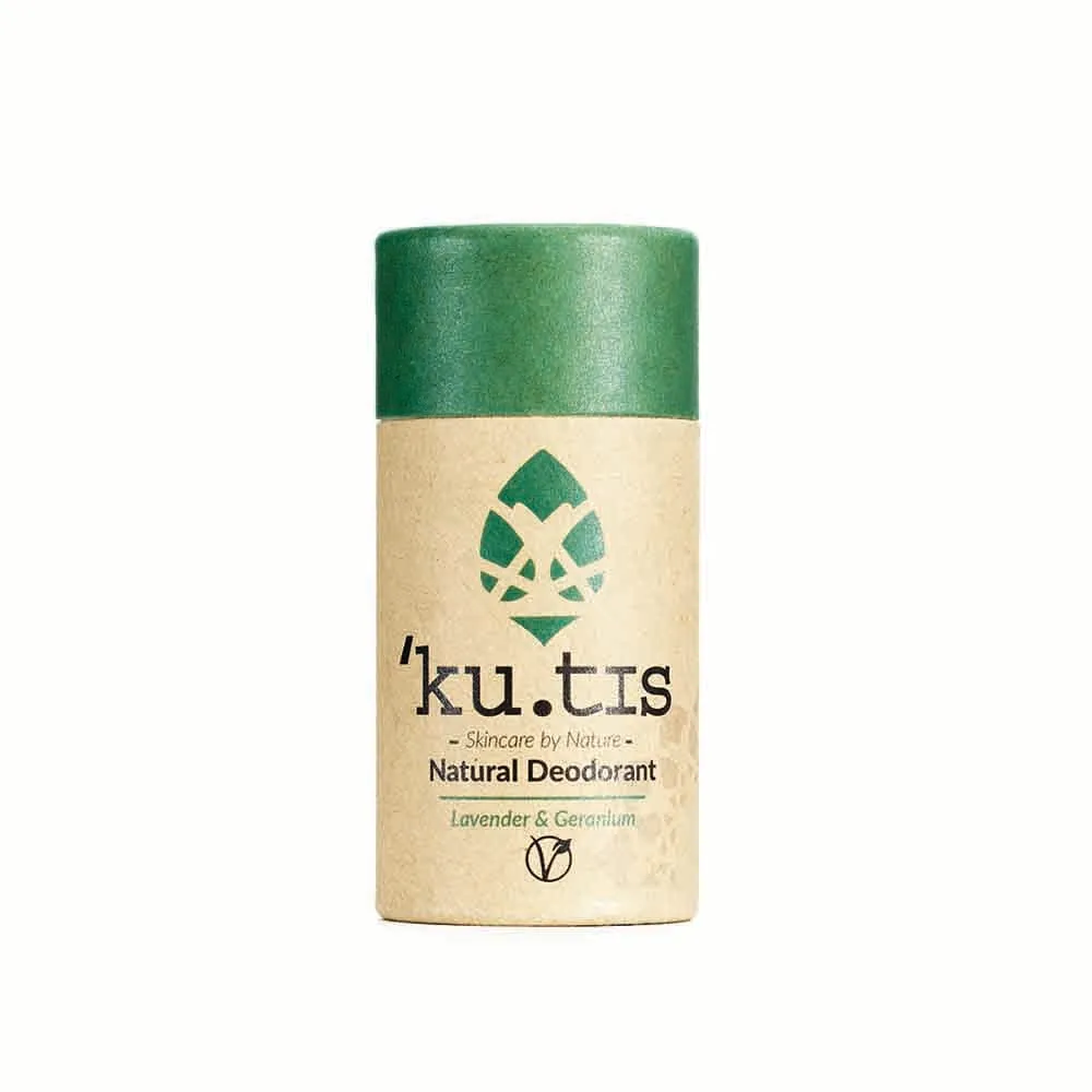 Lavender & Geranium Natural Vegan Deodorant by Kutis Skincare