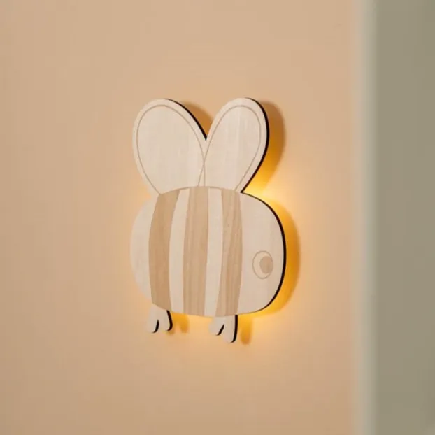 Little Dutch Wooden Wall lamp | Bee