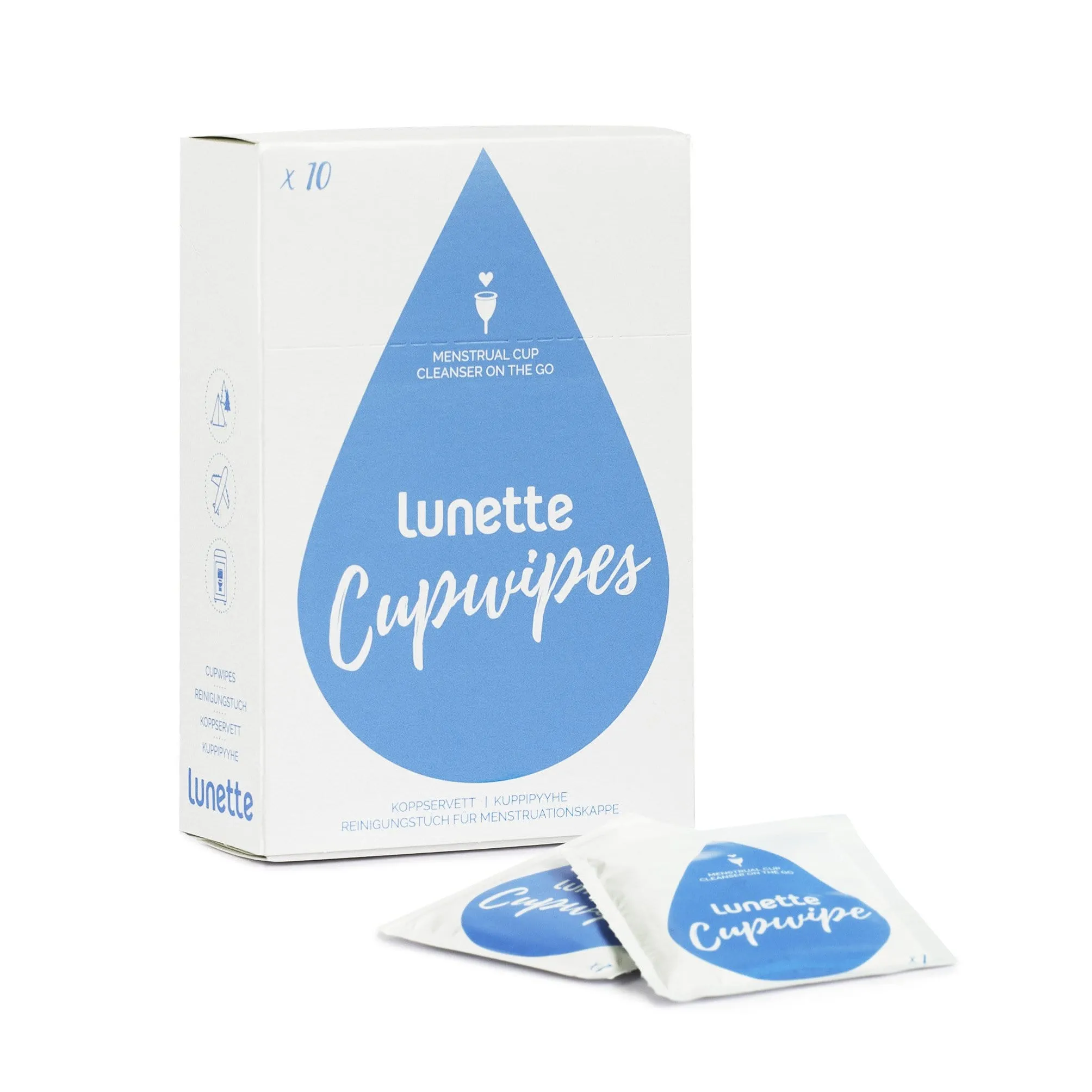 Lunette Cup Wipes