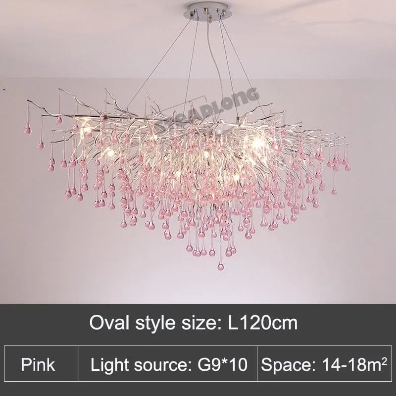 Luxorain Droplets Chandelier