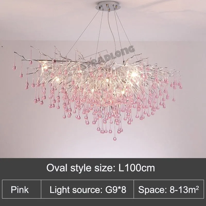 Luxorain Droplets Chandelier