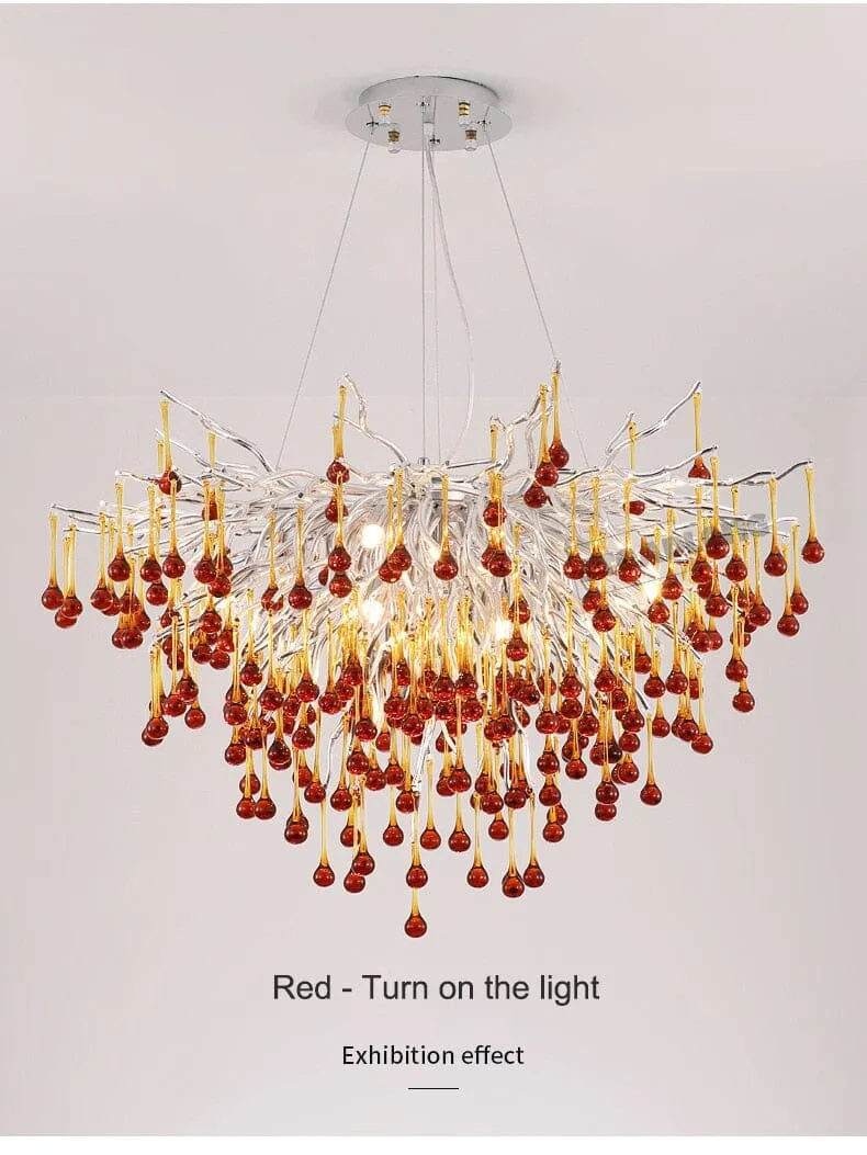 Luxorain Droplets Chandelier