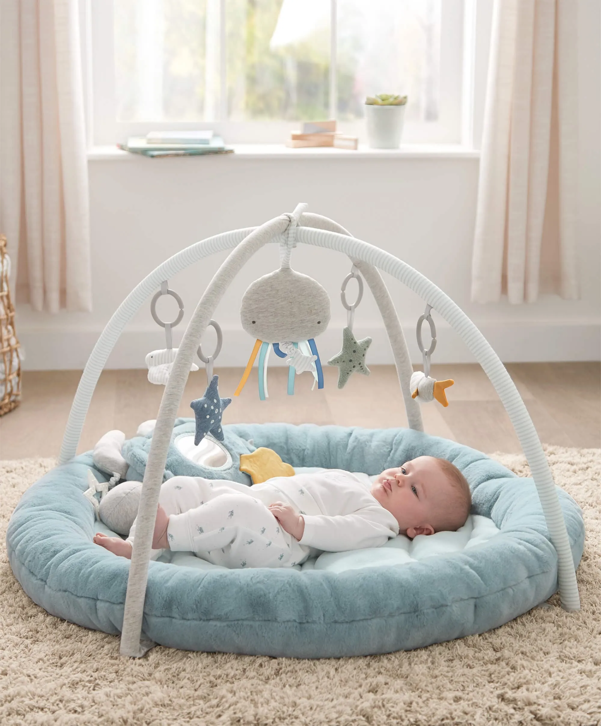 Mamas & Papas Welcome to the World Under the Sea Playmat - Blue