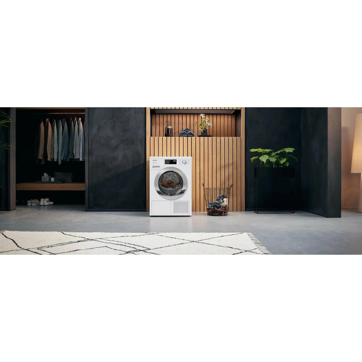 Miele 9KG Freestanding Heat Pump Tumble Dryer - Lotus White | TEH785WP