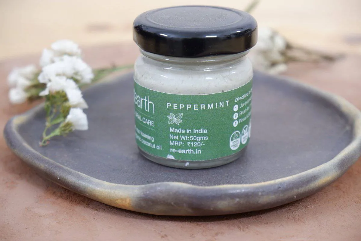 Mineral-Rich Peppermint Toothpaste