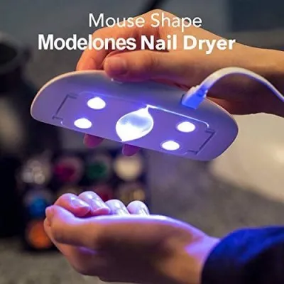 Mini Nail Polish Dryer and Foldable Nail Lamp