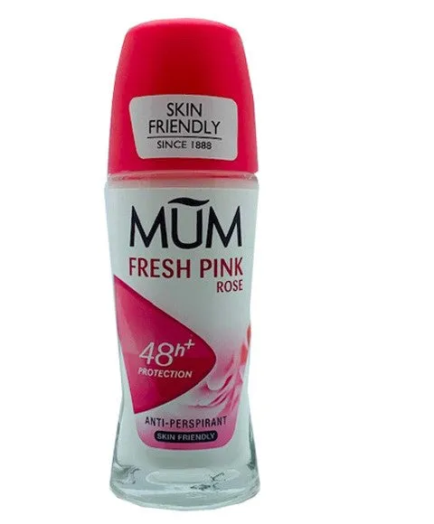 MUM  Fresh Pink Rose 24H Deo Roll On