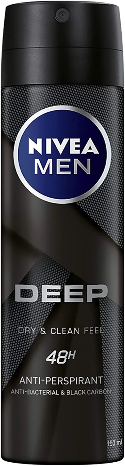 Nivea Spray Deep Black Male